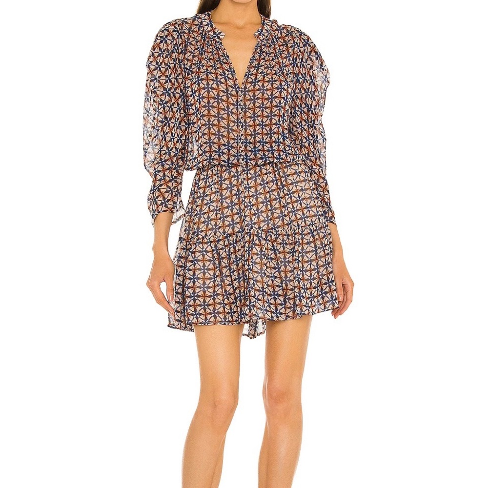 NWT Velvet by Graham Sienna Dress in Batik